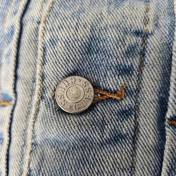 Guess VINTAGE MADE IN USA DENIM JACKET - Picture 6 of 14